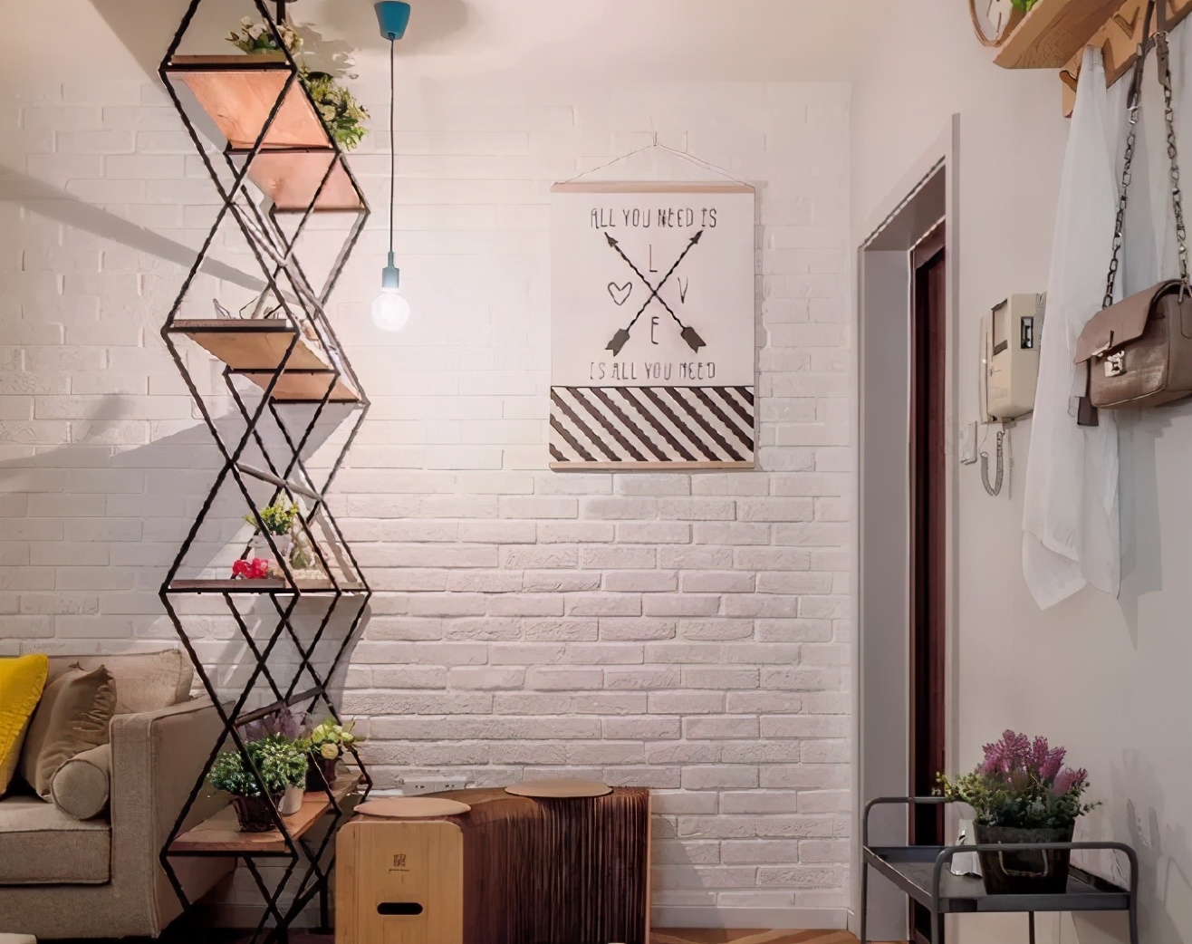 开门见厅如何设计玄关，这5种方案，1㎡变10㎡太好用