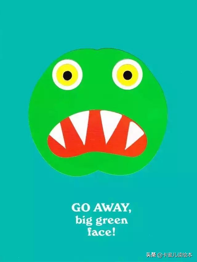 有声英文绘本故事《Go Away，Big Green Monster！》