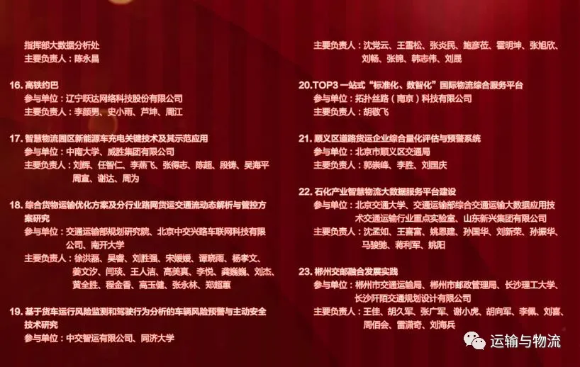 中交出行董事长王金城受邀参加“全国运输与物流学术年会”