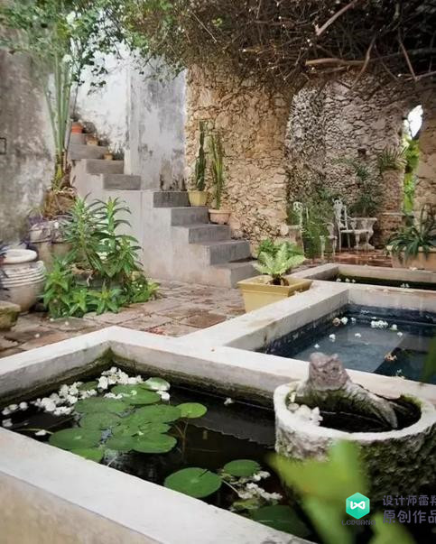 庭院鱼池都有哪些样式庭院鱼池样式图