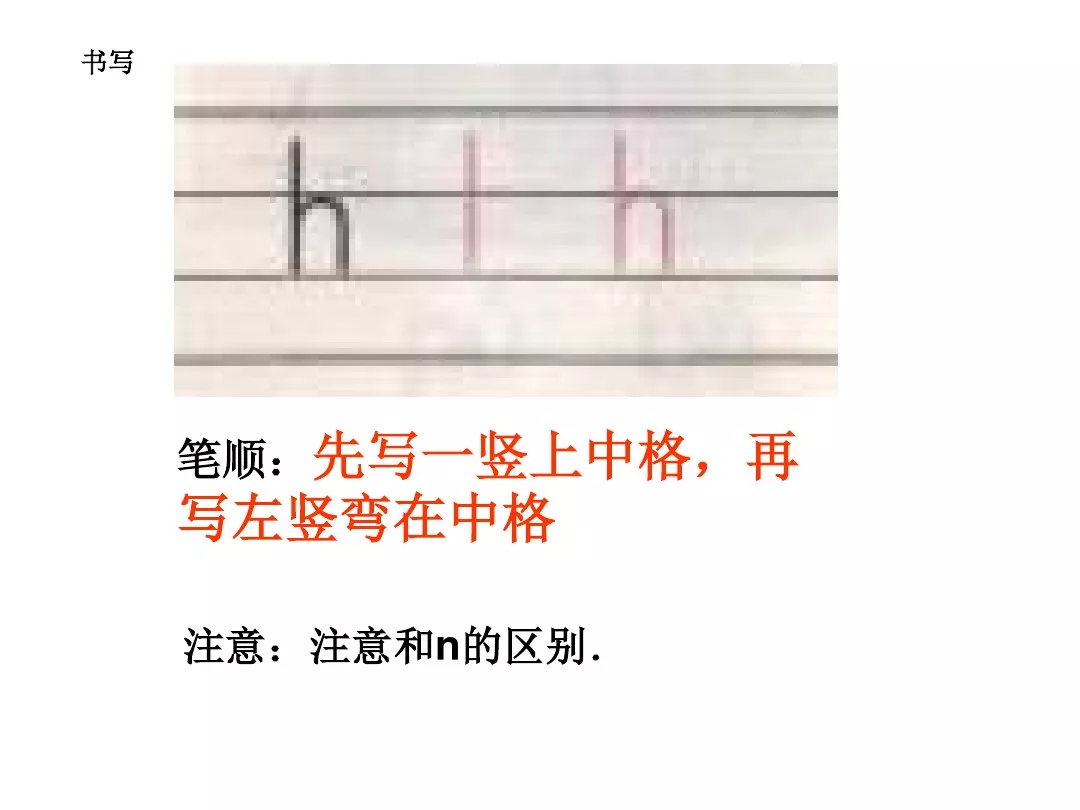 部编版一年级语文上册汉语拼音5《g k h》图文讲解