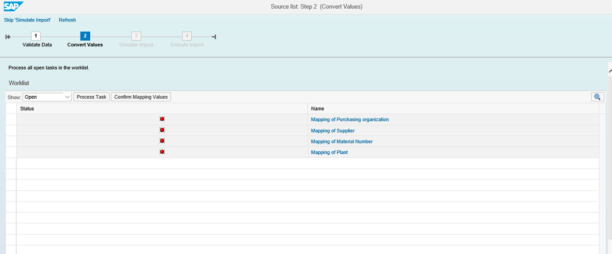 SAP S4HANA 实战LTMC - 打响了第一炮