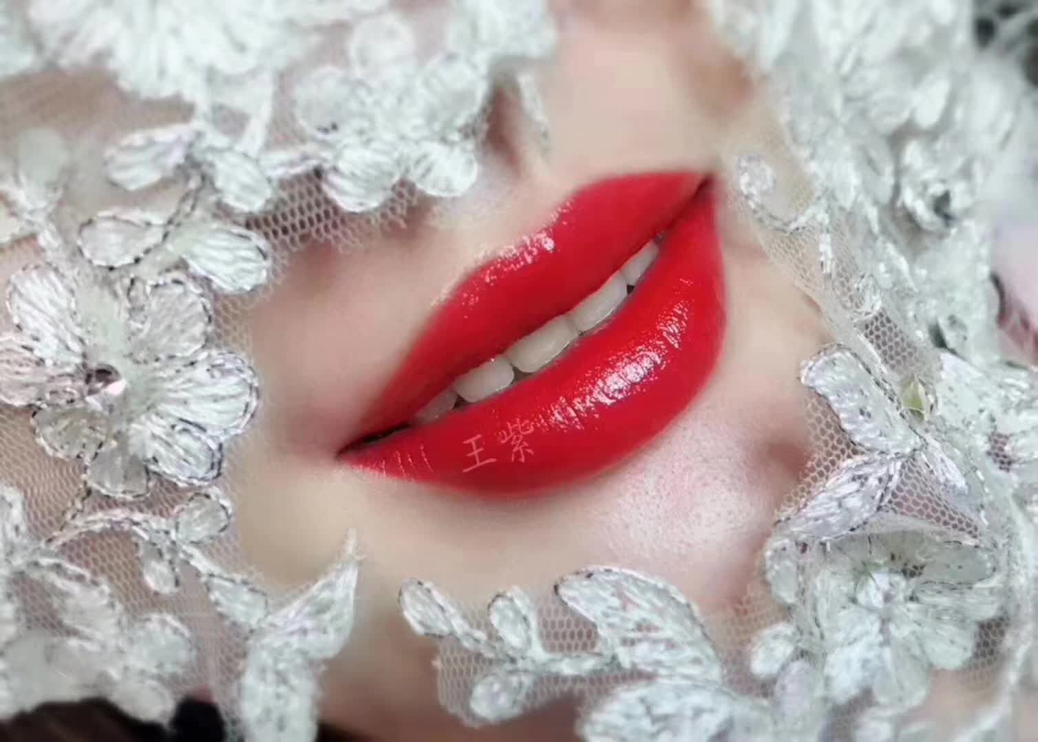 纹眉眼唇优美句子