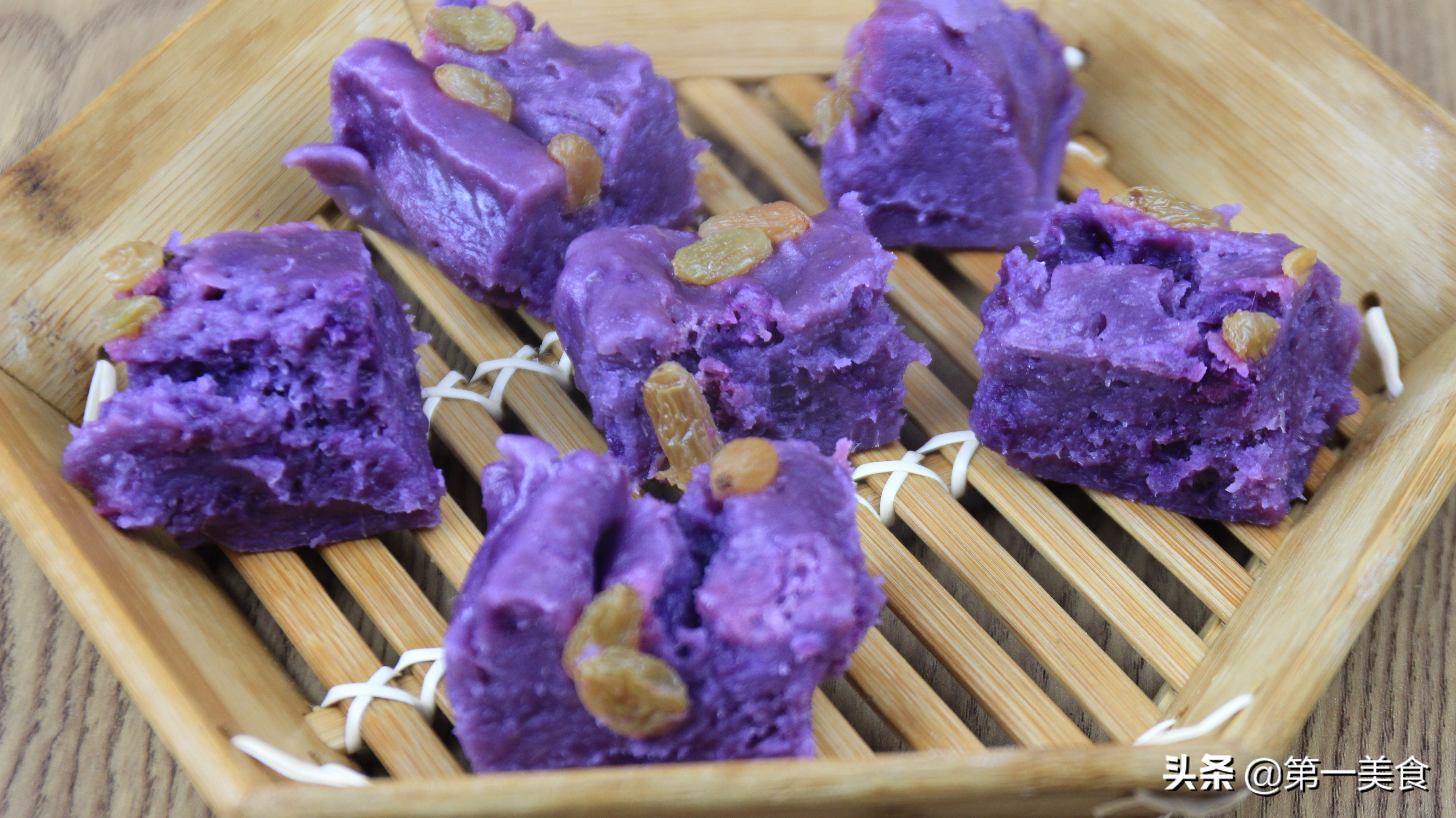 紫薯怎么蒸好吃又甜（手把手教你蒸出超甜的紫薯糕）