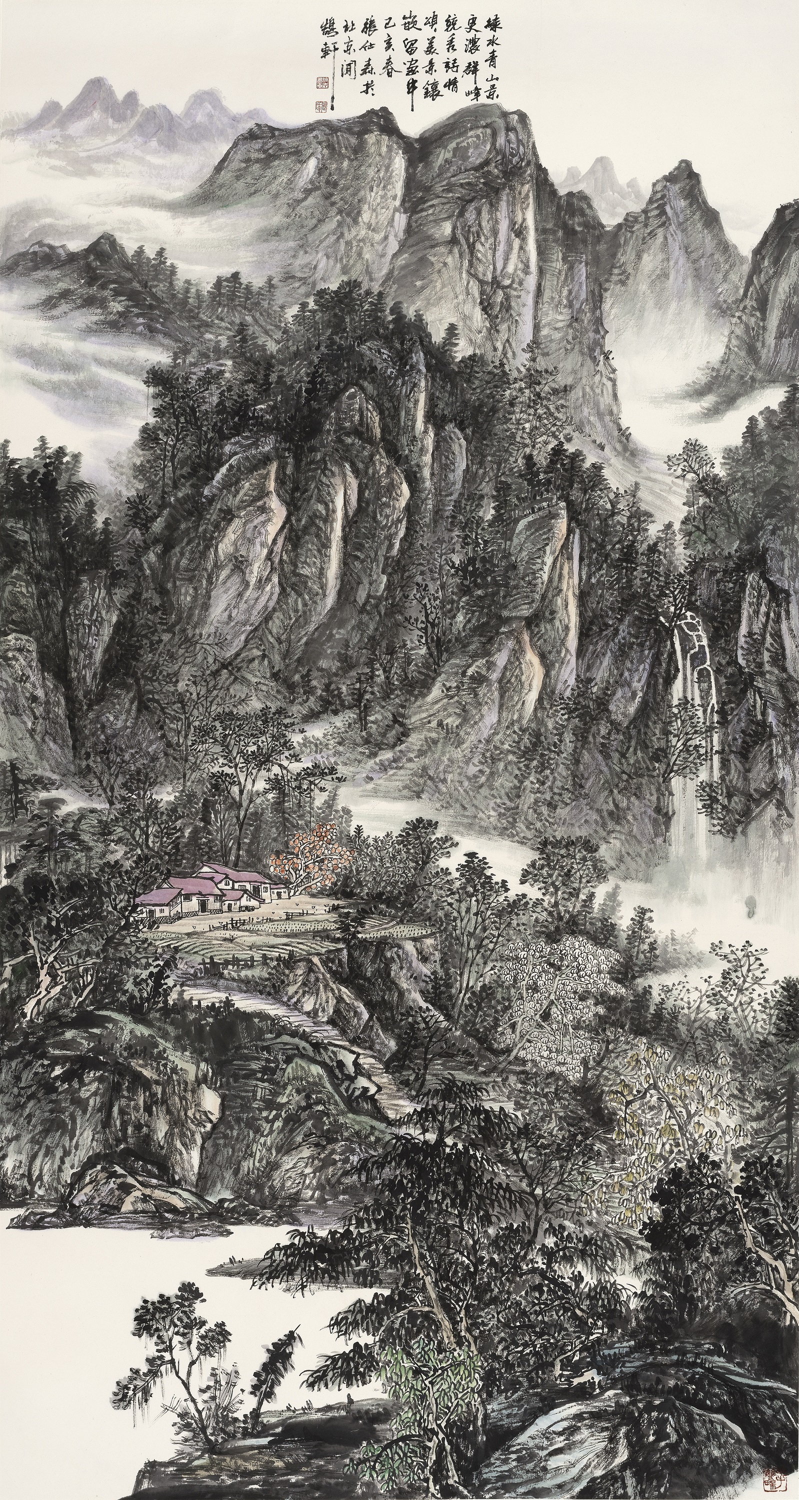 首都画廊：「大美秦岭-问道龙脉」 张仕森中国画作品展隆重开幕