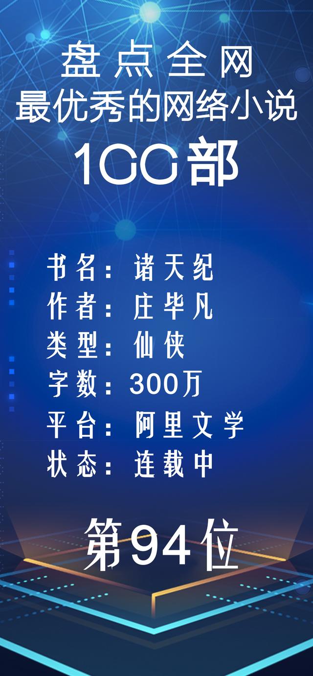 盘点全网最优秀的100部网络小说