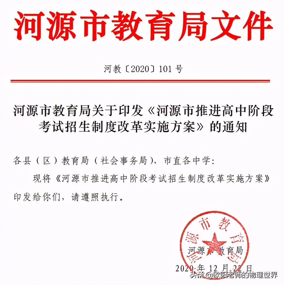 2020年中考改革方案(2022年中考改革-红头文件解读-学生和家长都要了解)