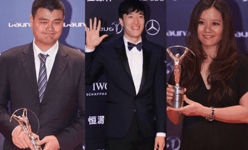 历届劳伦斯年度最佳运动员奖(获得劳伦斯奖的中国体育人盘点，姚明、刘翔、李娜
