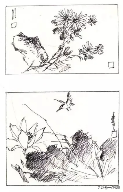 一学就会画——小写意禽鸟画法