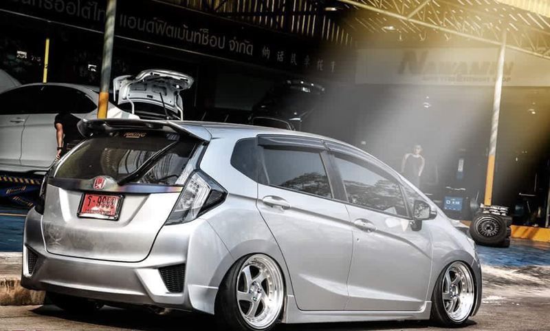 改装飞度车图片欣赏_21款飞度改装案例 - 阜阳汽车网