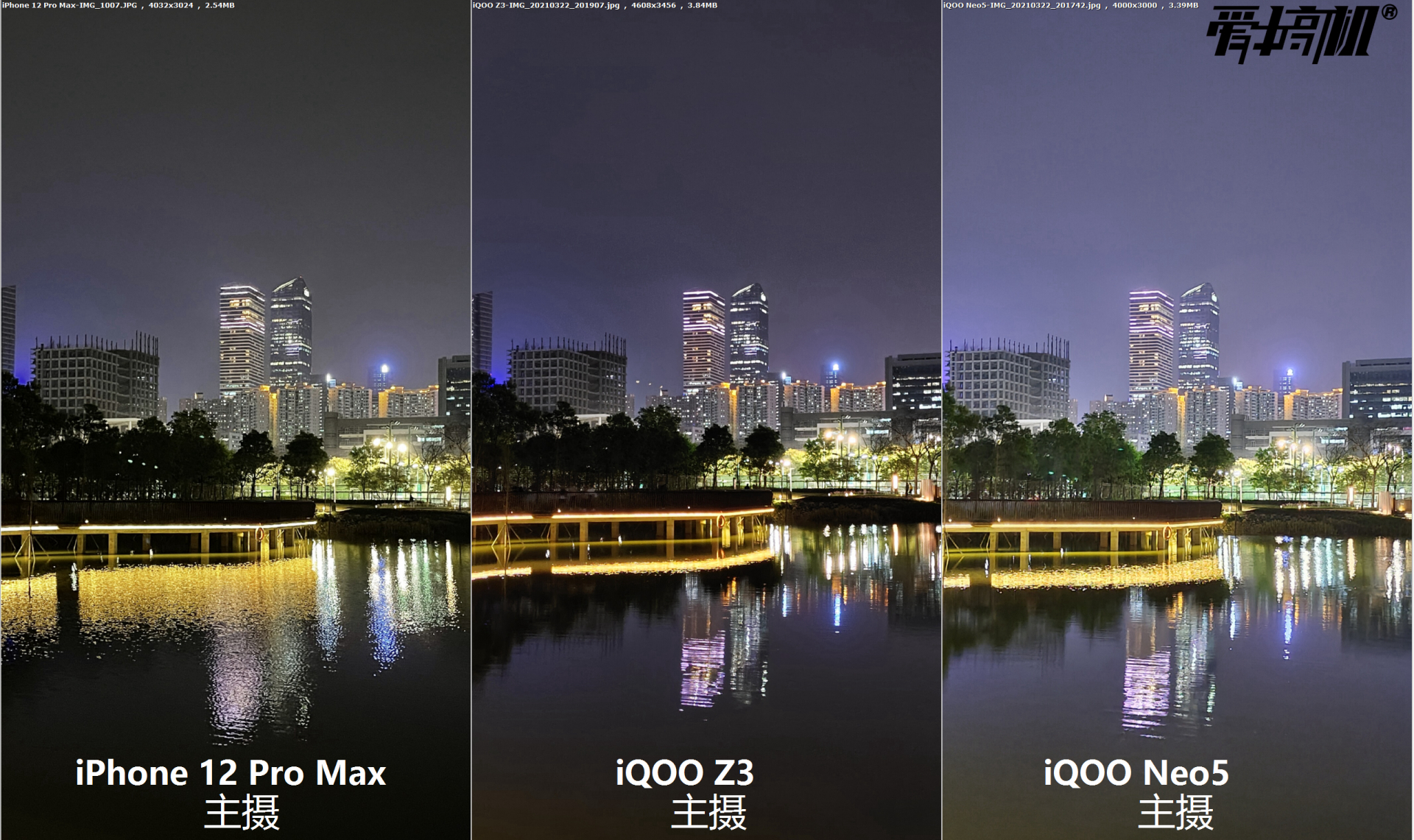 GW3实力几何？iQOO Z3、Neo5、iPhone 12 Pro Max拍照对比