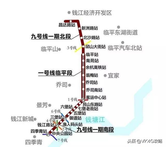 杭州地铁未来最全规划，一共有21条轨道交通线路，快来看看都到哪