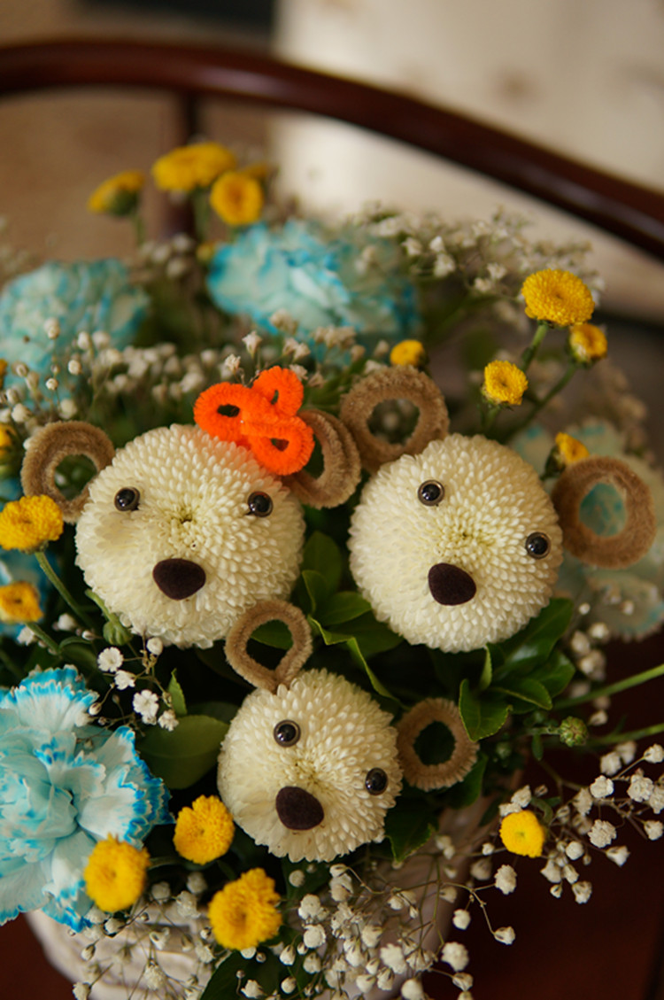 儿童花艺沙龙 零基础花艺培训 少儿DIY手工花艺培训课