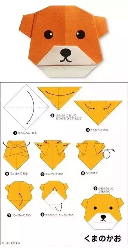 13小青蛙的折纸方法 