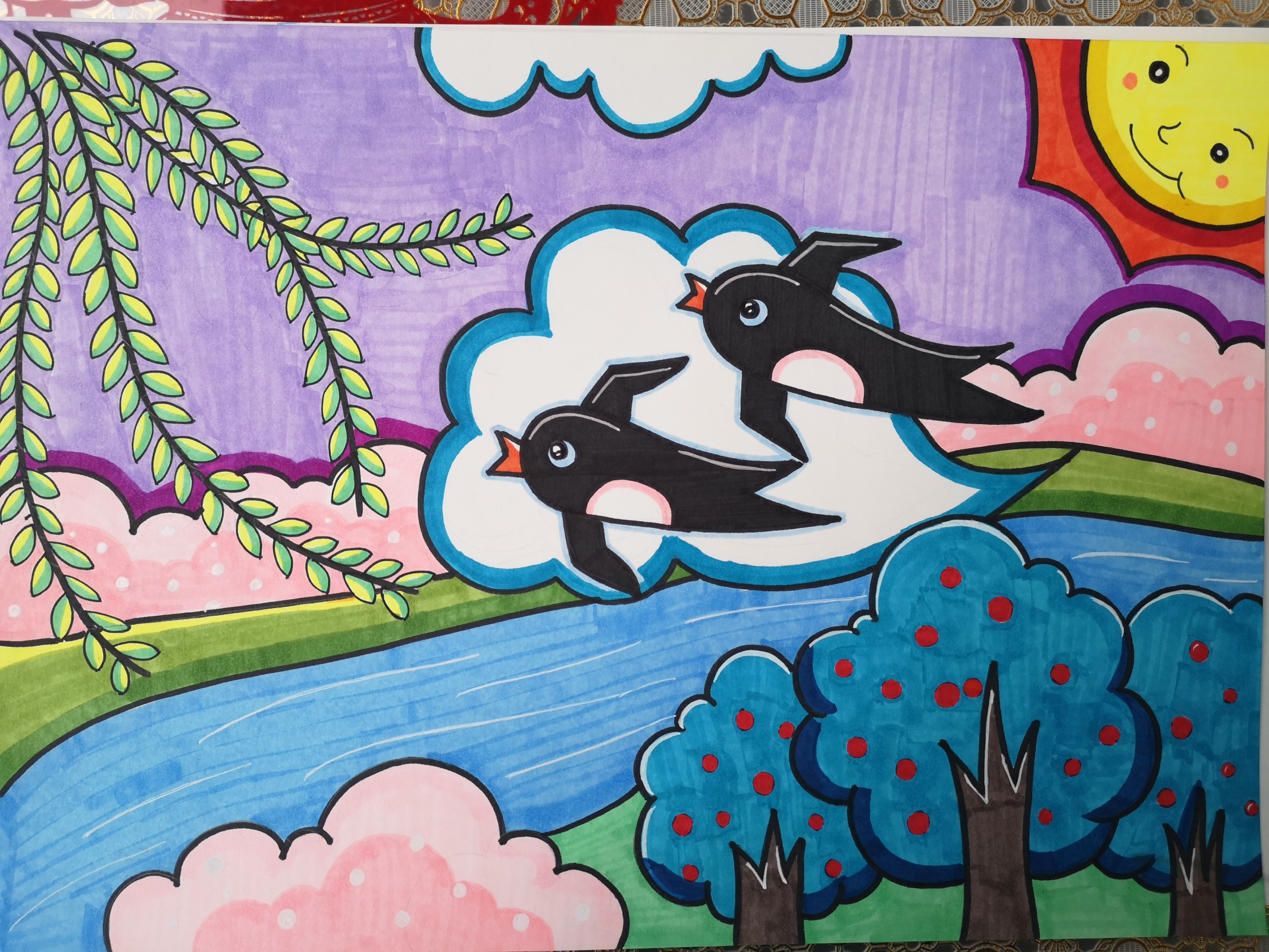 放鞭炮简笔画图片大全(幼儿园儿童主题画) - 赤虎壹号