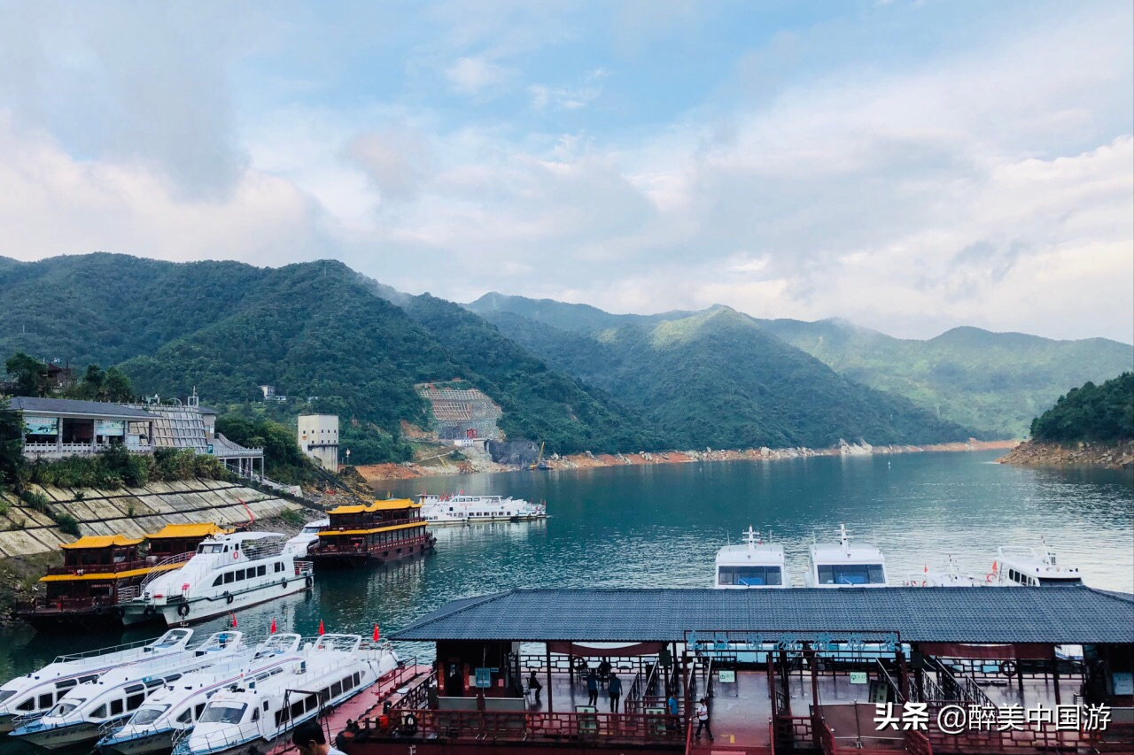 探访东江湖风景区，瀑布壮观，高山平湖，适合十月假期出游