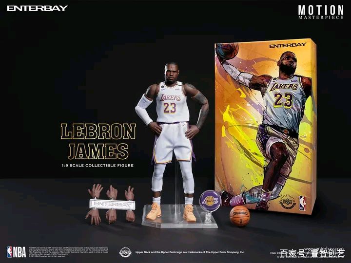 nba模型有哪些牌子(搭配篮球架，还原NBA赛场，LeBron James 可动人偶模型登场)