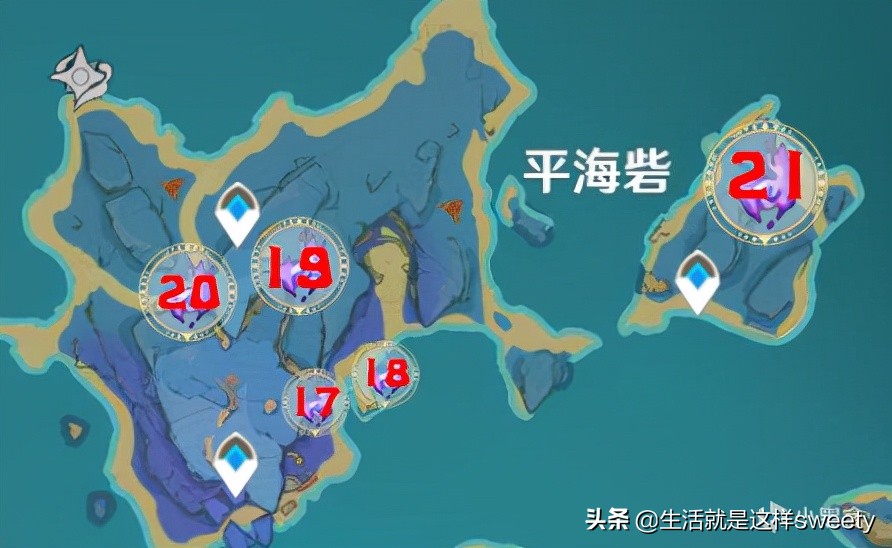 原神2.1雷神瞳分布位置大全