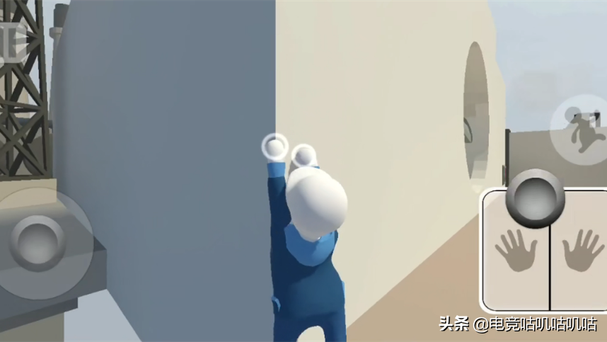 人类一败涂地手游：运用横向爬墙技巧，如何快速通关发电厂