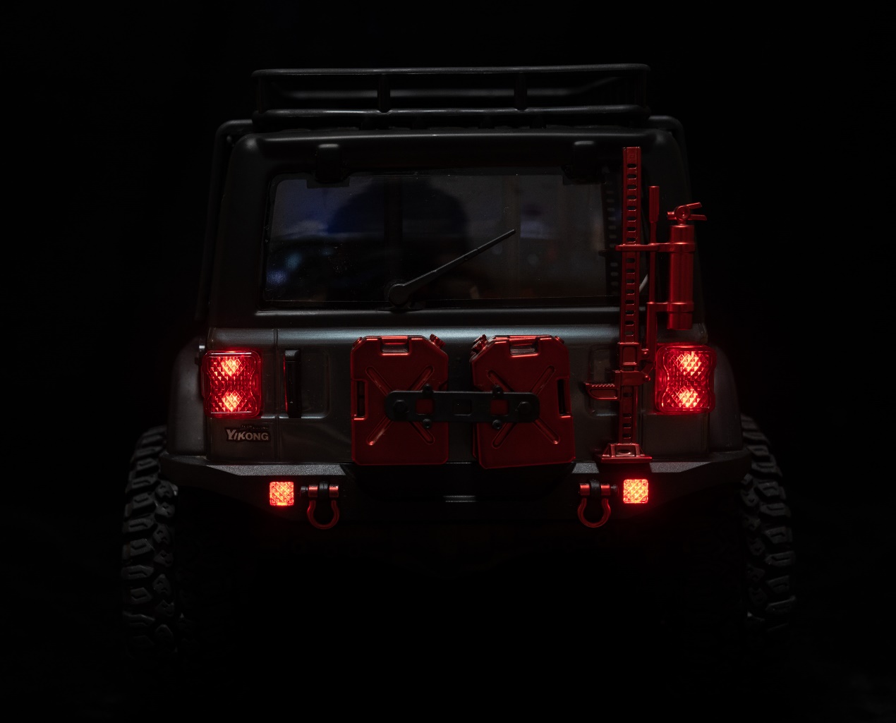 易控1/10 Jeep 牧马人JL+官方全金属升级件，仿真到极致的牧马人