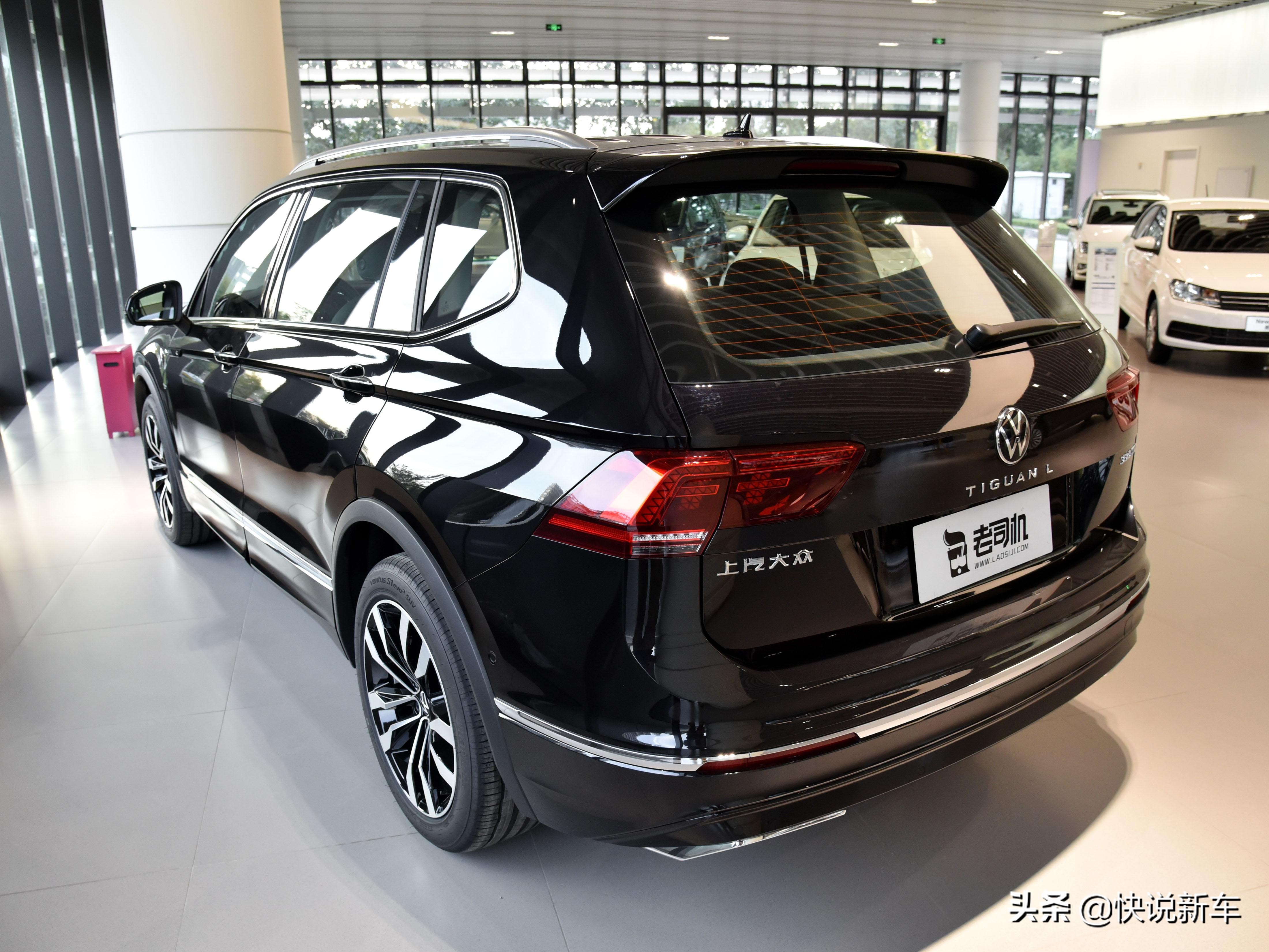 价格不错配置高,大五座加长合资热销suv,带你看大众途观l