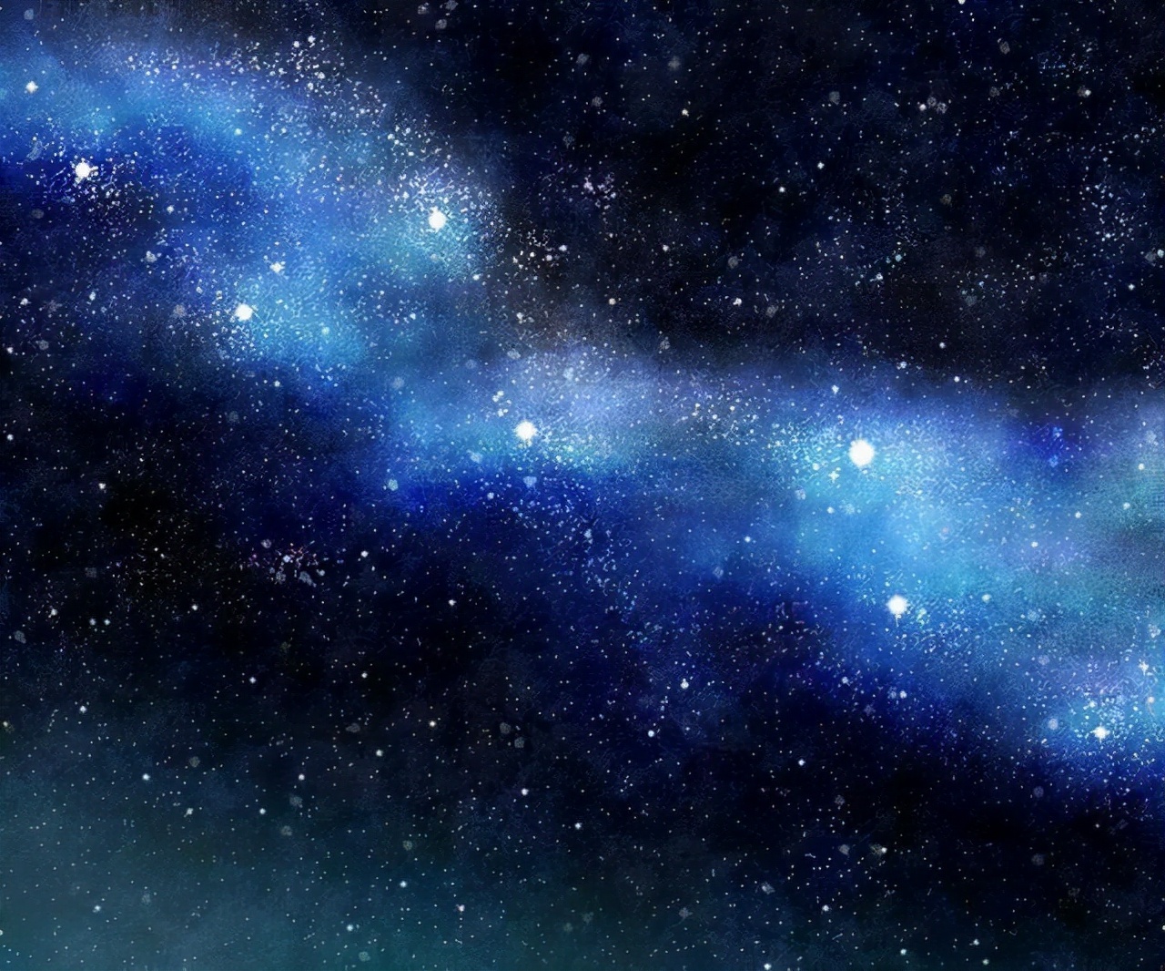 全景星空图(银河系只有一张真正的360度全景图，其余流传的没一张是真照片)