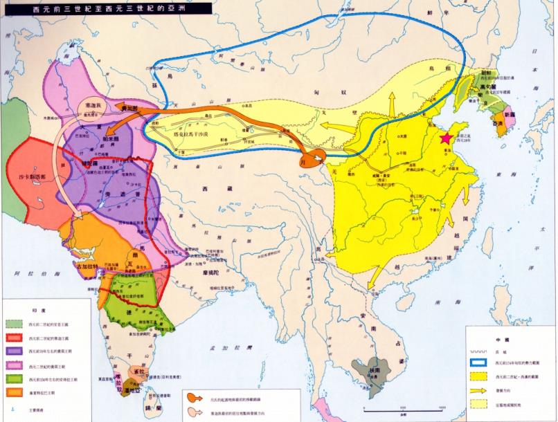 古罗马时期的世界地图(西方人绘制的中国历史地图到底客观吗？通过10幅地图来了解下)