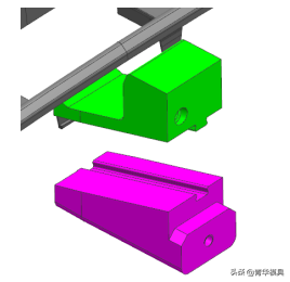 滑块出斜顶经典结构解剖