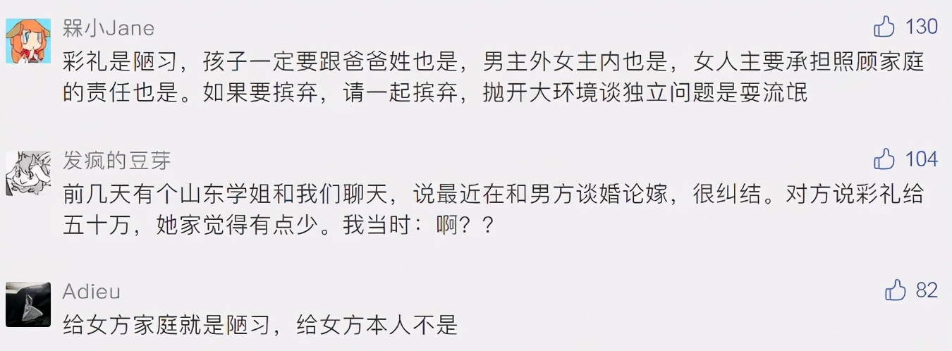 你觉得太原平均14.39万的彩礼是什么水平？听听路人怎么说？