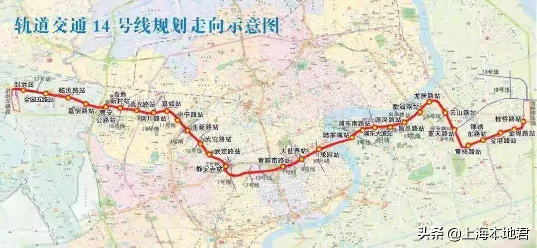 上海买房攻略！未来新增地铁沿线房价一览