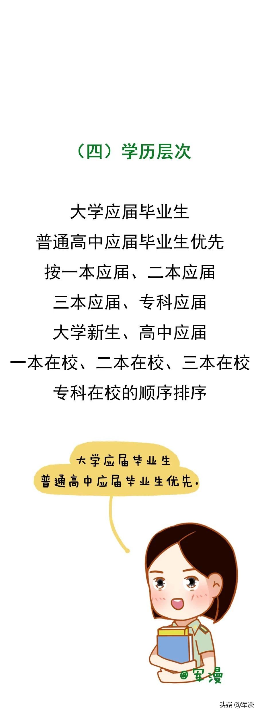 招收女兵,招收女兵的标准是什么