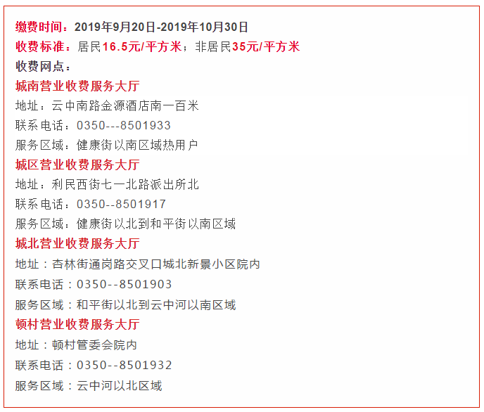 山西11地市供暖时间、价格确定！太原还是3.6元，大同已开始供热