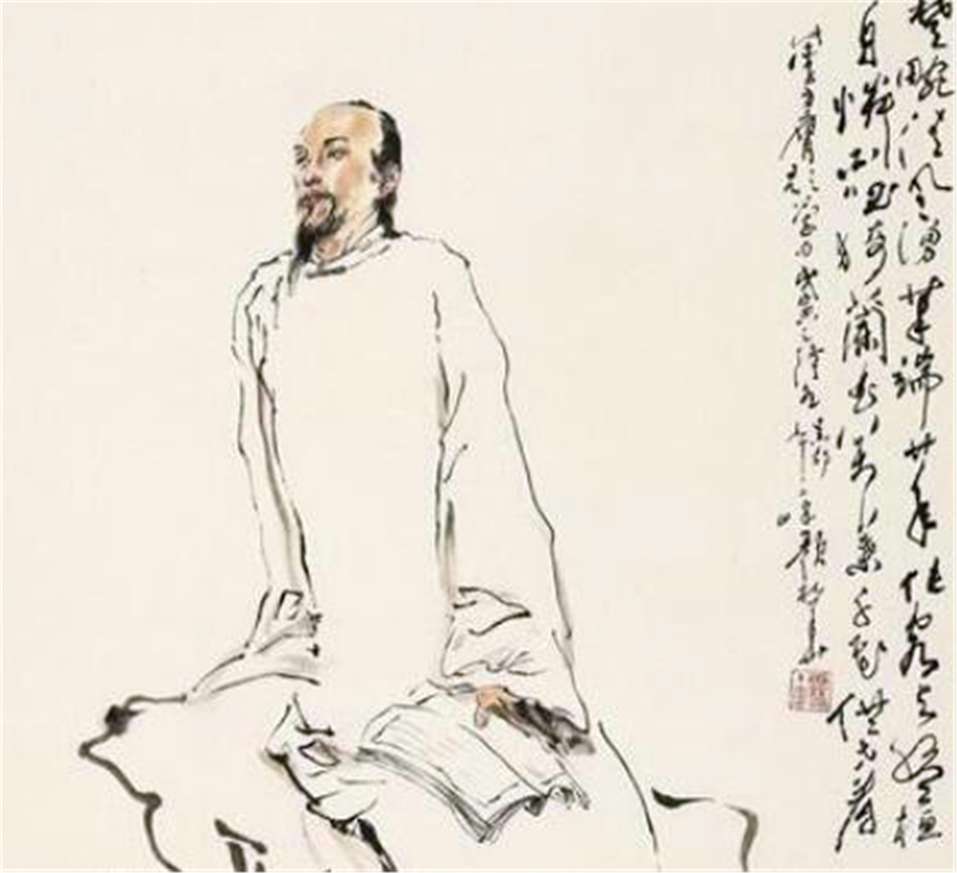 苍竹咬定青山(“扬州八怪”之一的郑板桥，一生爱竹画竹，终于也活成了一棵苍竹)