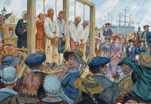 从一场残忍的“死刑秀”，看“加勒比海盗们”被捕后的悲惨处境