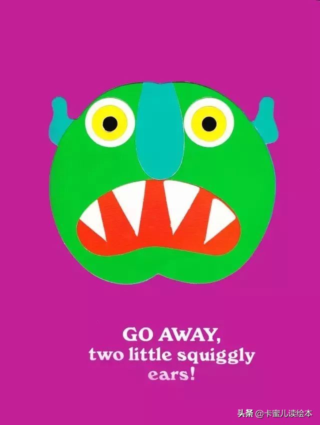 有声英文绘本故事《Go Away，Big Green Monster！》