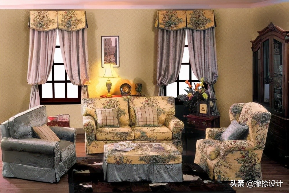 窗帘和沙发，如何搭配？四种方式简单方便