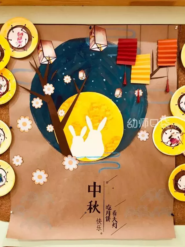 小中大班中秋节创意玩法,请收好