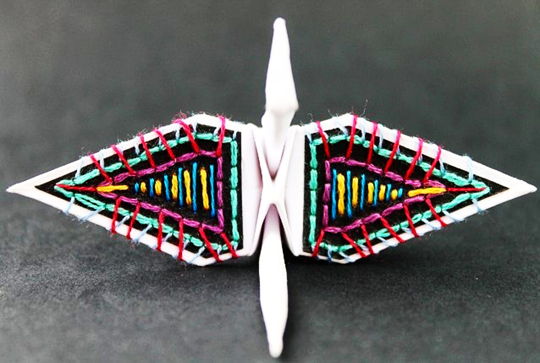 千纸鹤的一千种形态,造型各异,甚是美丽