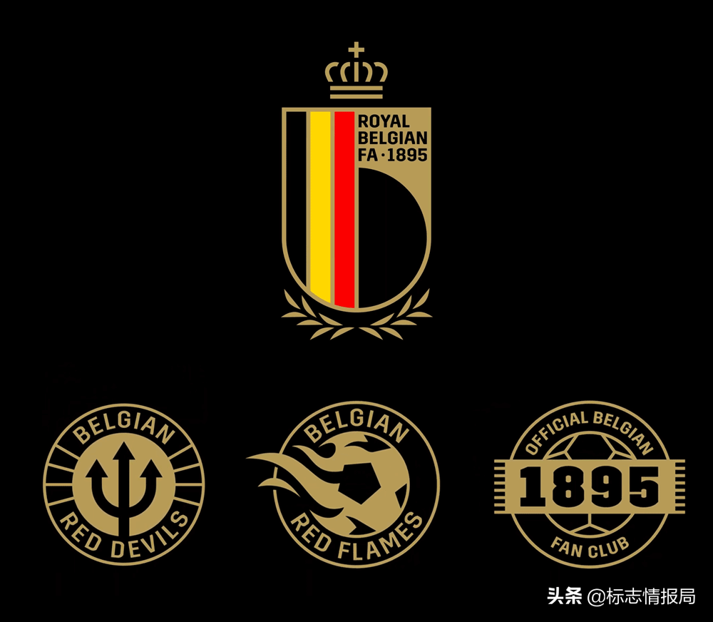 日本足球超级联赛会徽(比利时足协时隔25年后推出新LOGO)