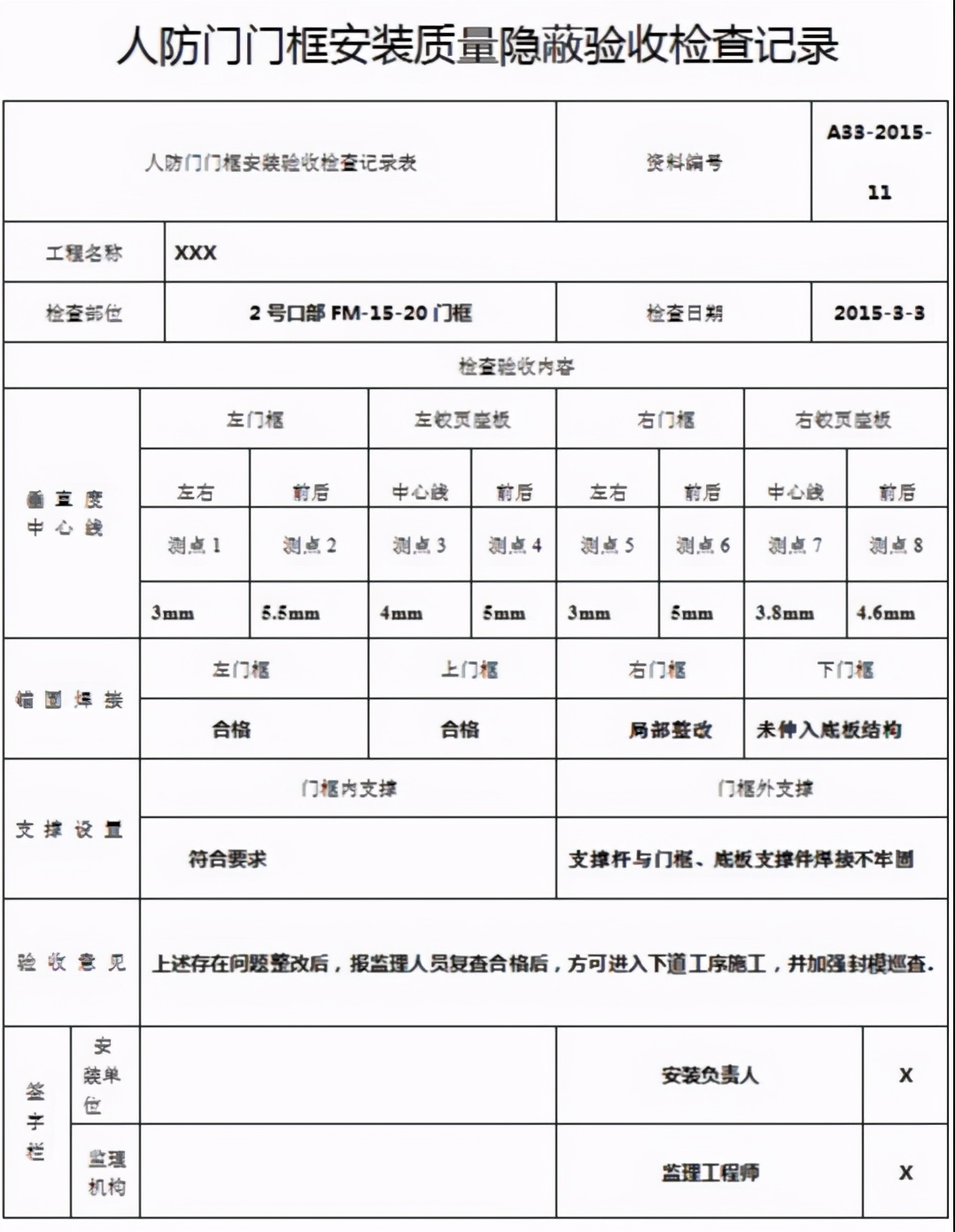 人防门如何安装？全流程示例，施工必看