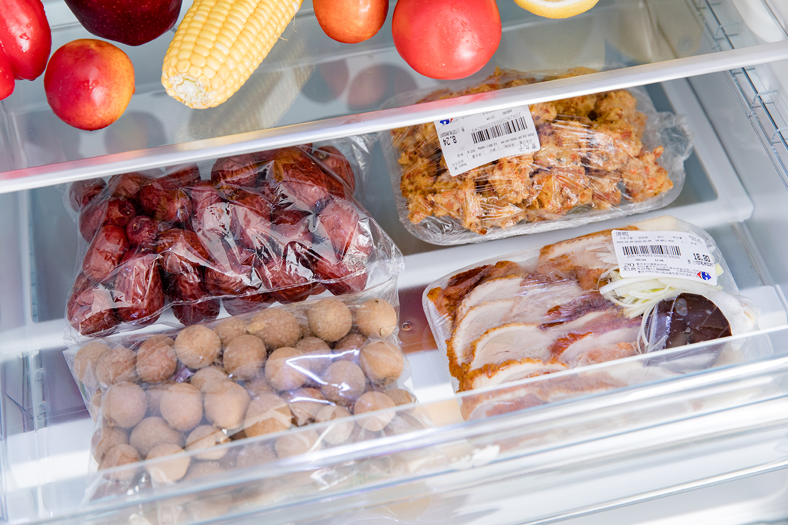 一次屯够一周的食材 美的小户型/大容量冰箱体验评测