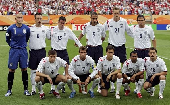 06年世界杯英格兰10号（英格兰双德的世纪难题！阵容强大却始终无法在世界杯获得好成绩）