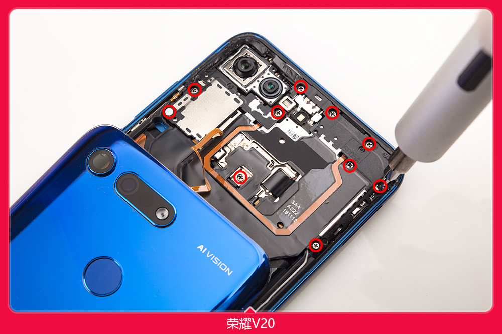 荣耀v20拆机详解:物超所值还是物廉价高?