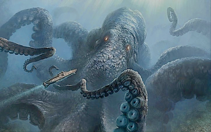 鬼吹灯之南海归墟中的10种深海巨兽你知道多少