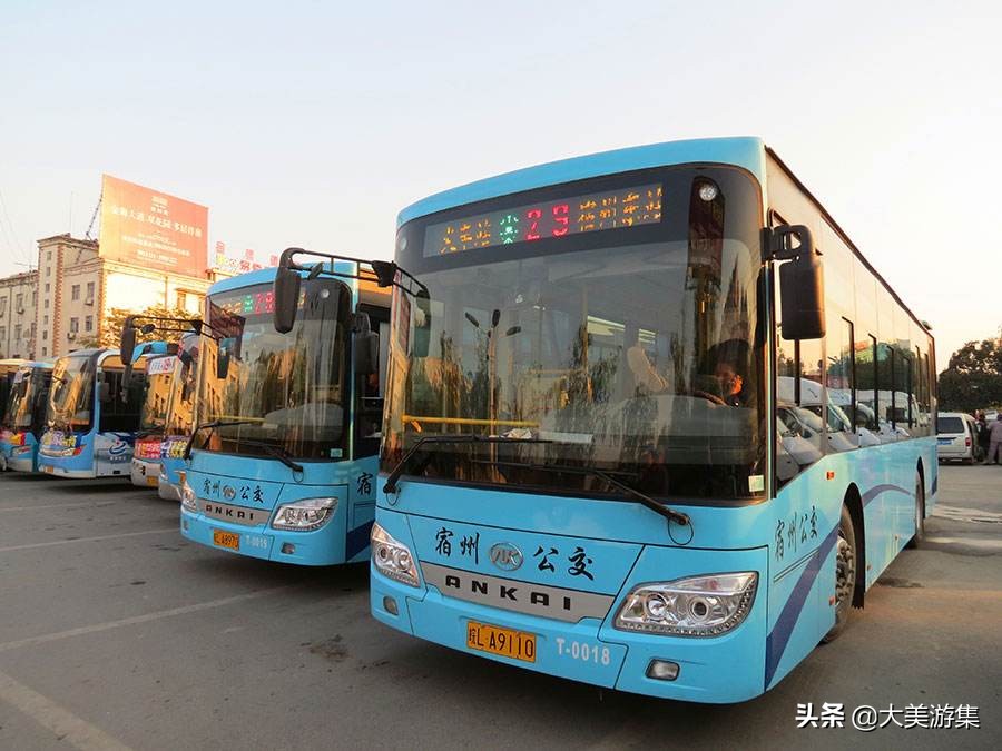 2019年，最新宿州公交线路停靠站点，建议转发收藏！