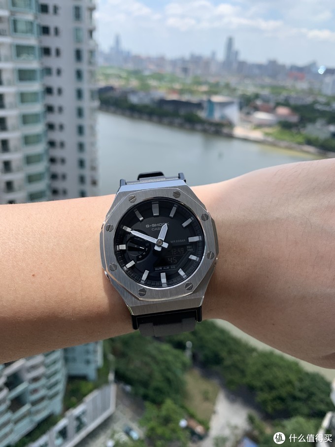 全网最详尽的农家橡树改造教程-卡西欧gshock ga2100手表开箱