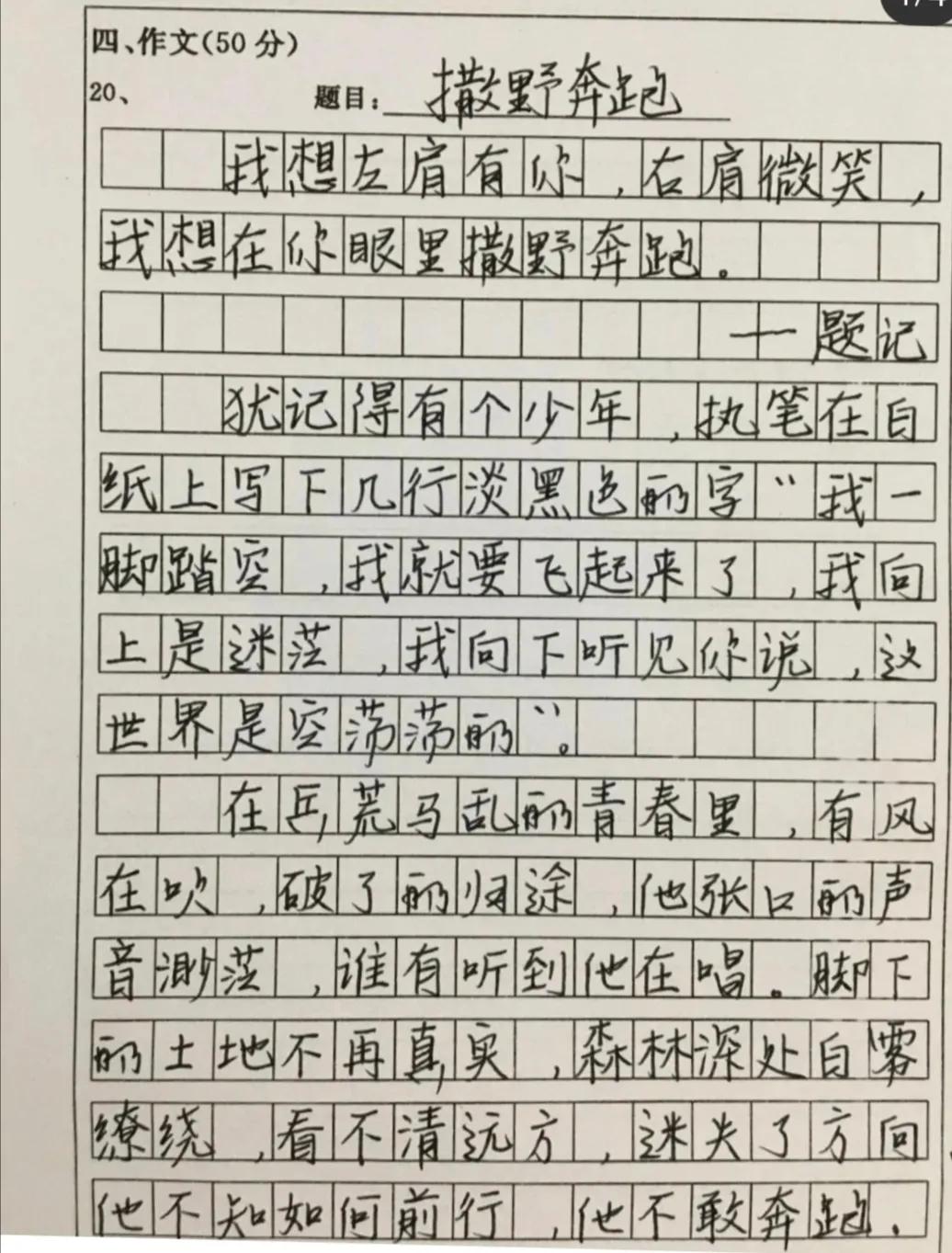 这个素材，写作文慎用