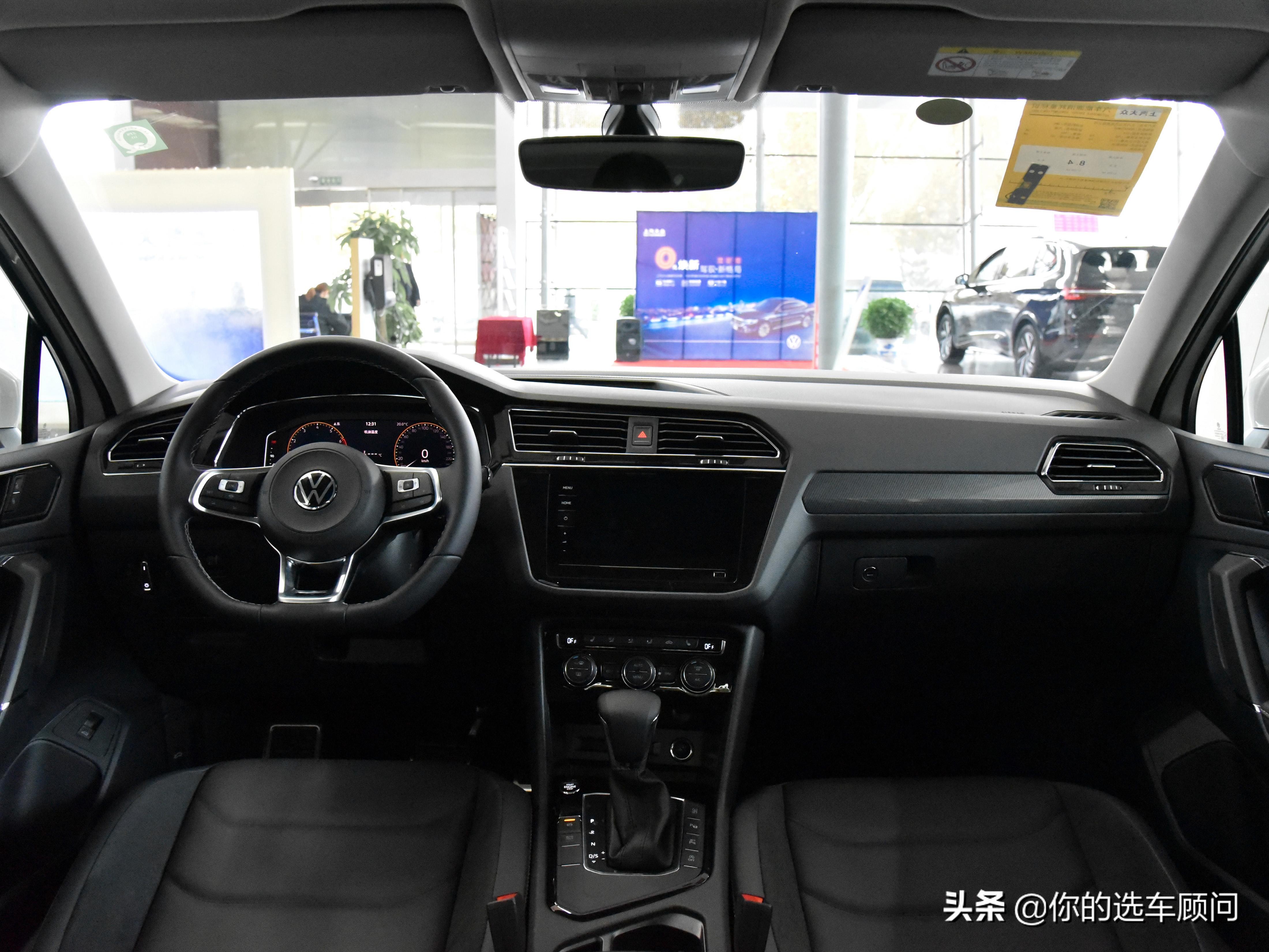 7座车的大5座版本,空间更大,热销省油suv,带你看大众途观l