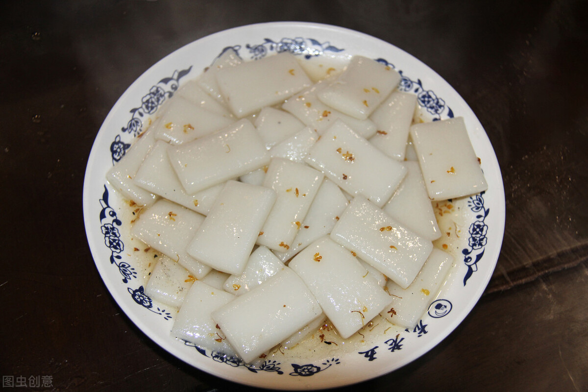 温州人都爱的桂花米糕，一口就甜到了心里