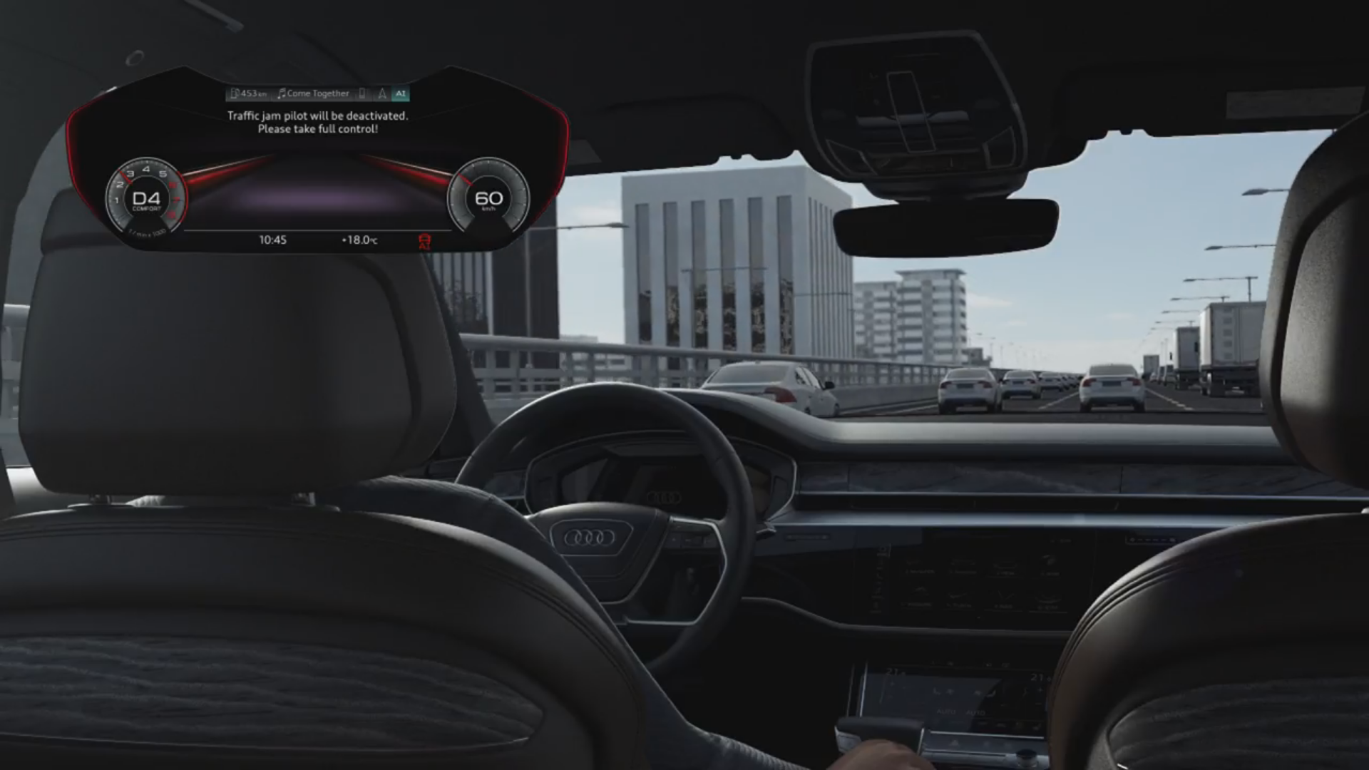不输特斯拉Autopilot，奥迪A8 L3级别自动驾驶功能剖析